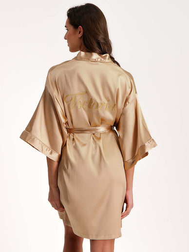 Kimono Gold Brown