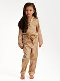 Pyjama Gold Brown Long Kids