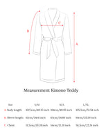 Kimono Teddy Midnight Black