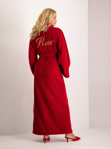 Robe Bordeaux Red