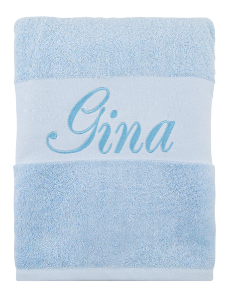 Bath Towel Baby Blue