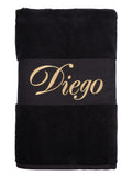 Beach Towel Midnight Black